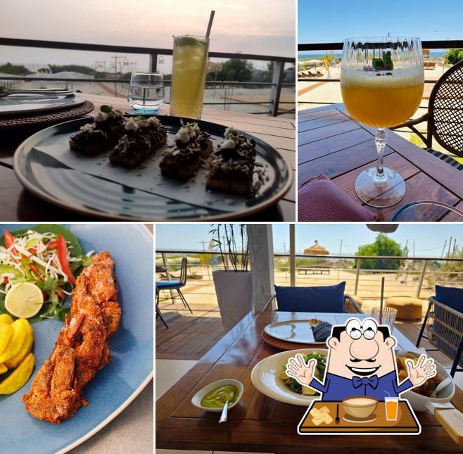 Food at Blue Turtle Beach Bar & Restaurant, Goa
