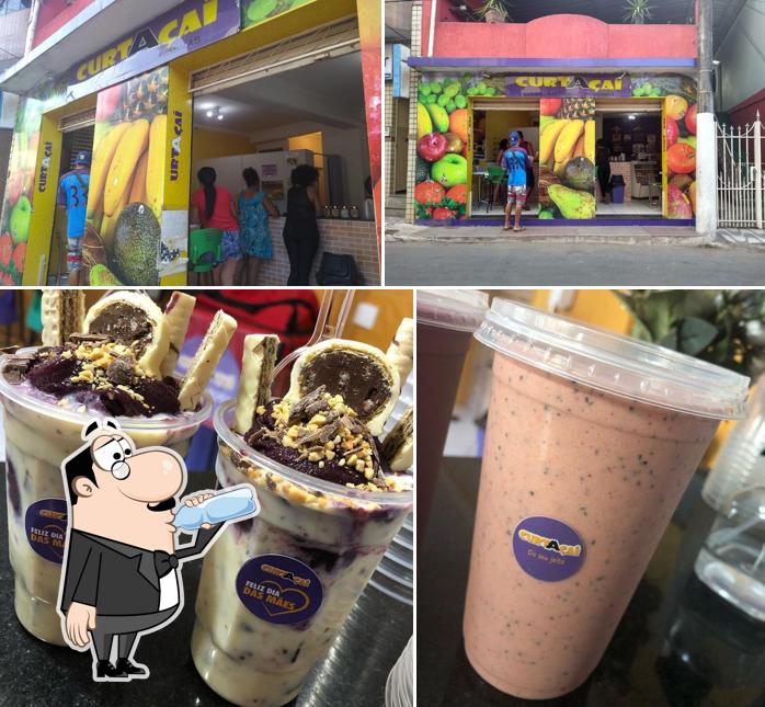 A foto do Curtaçai’s bebida e exterior