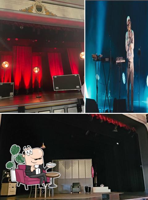 Gli interni di Casino Théâtre de Rolle