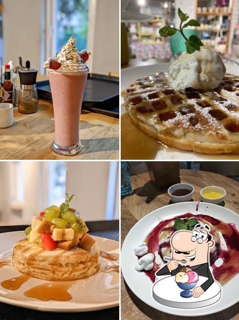 Chipped Cup Cafe provides a variety of desserts