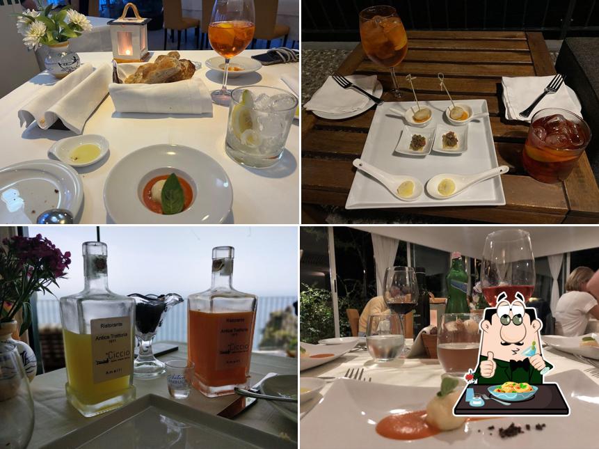 Cibo al Da Ciccio Cielo Mare Terra