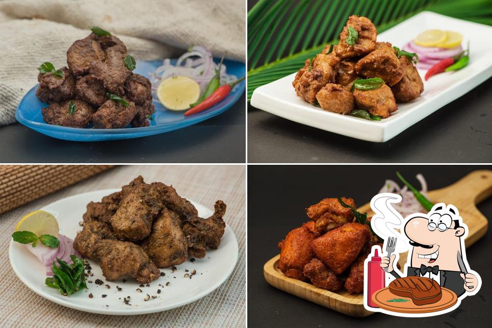 Five Star Chicken Srinivagilu Ejipura Signal serves meat meals