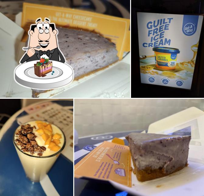 Chocolate cake at Get-A-Way Ice Creams and Desserts