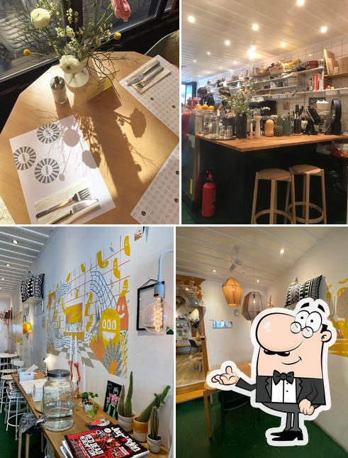 Gli interni di KIZUKU Café