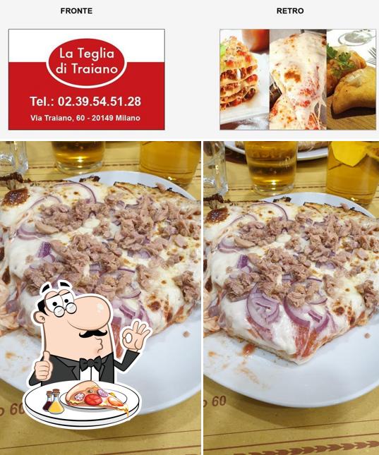 Scegli una pizza a La teglia di Traiano