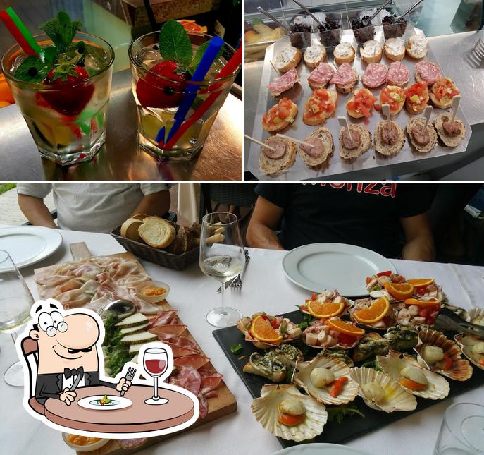 La cibo e bevanda del ristorante