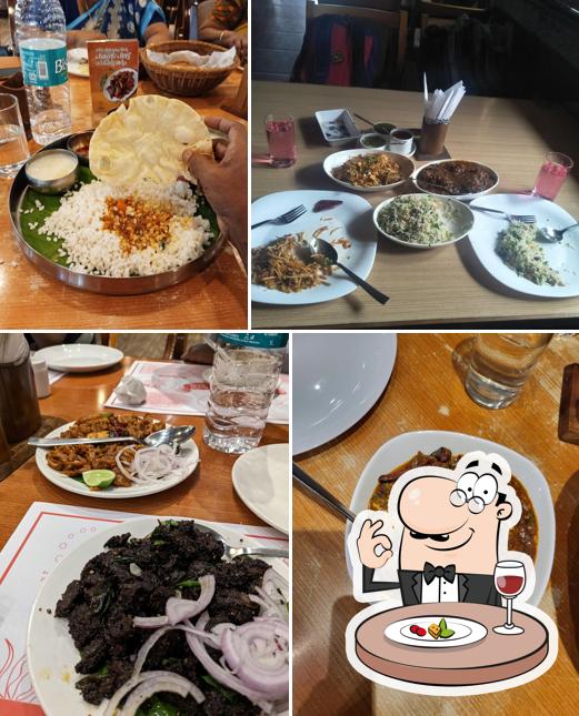 Food at The Bamboo Restaurant