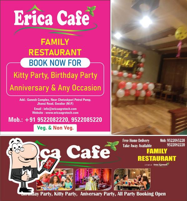 See this pic of Erica cafe