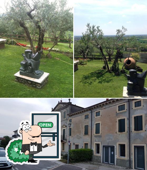 Gli esterni di Ristorante Locanda Vecchia Custoza Sas