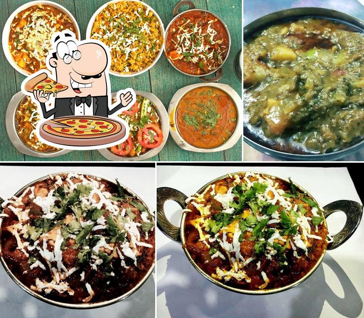 Pick pizza at Masala Chicken Restaurant