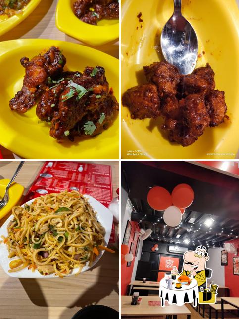 Food at Momo Kings
