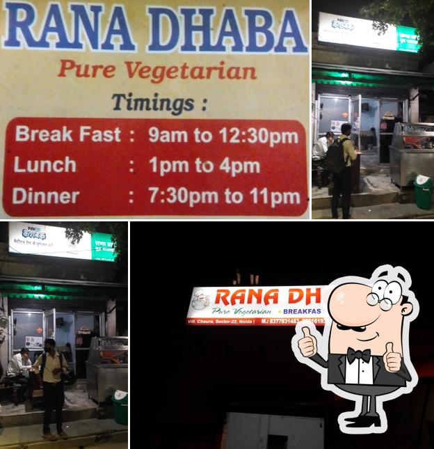 Look at this picture of Rana Dhaba