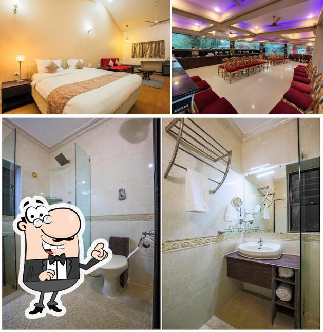 The interior of The Center Court Resort & Spa, South Goa