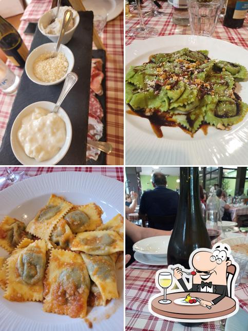 Cibo al Trattoria Cognento