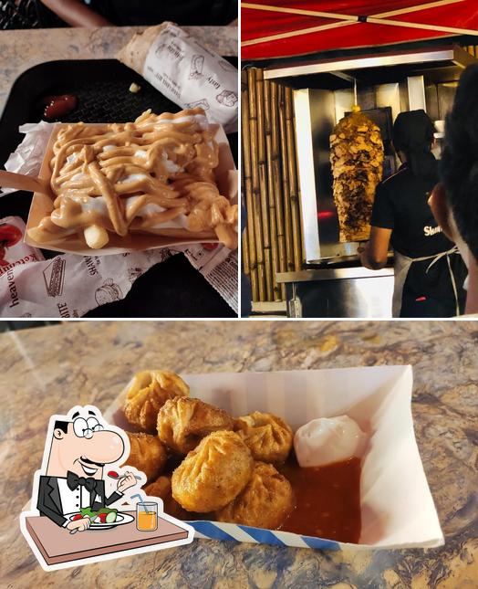 Food at Shawarma Bite