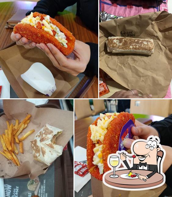 Food at Taco Bell