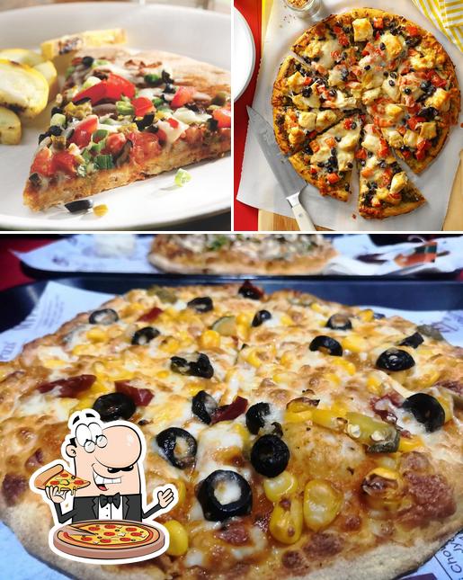 Try out various variants of pizza