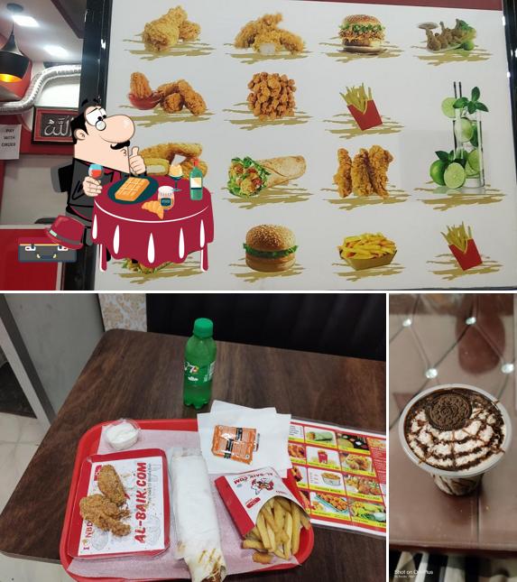 AL-BAIK offers a number of sweet dishes