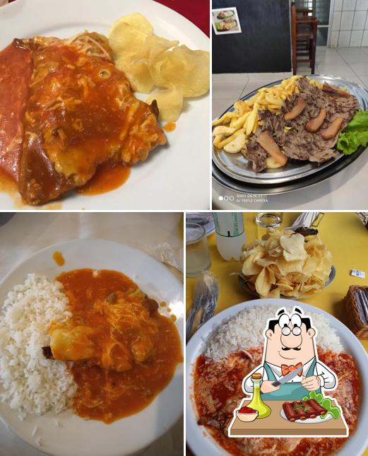 Costelas de porco em Bella Parma Restaurante