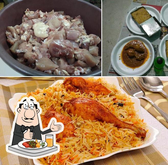 Food at Biryani Mahal
