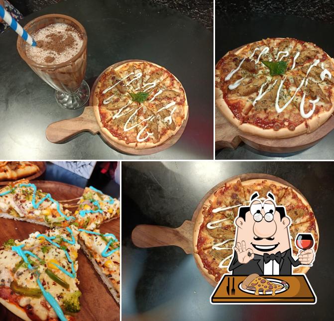 Try out pizza at Bella ciao