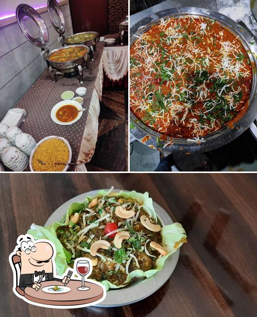 Food at Ever Green Restaurant