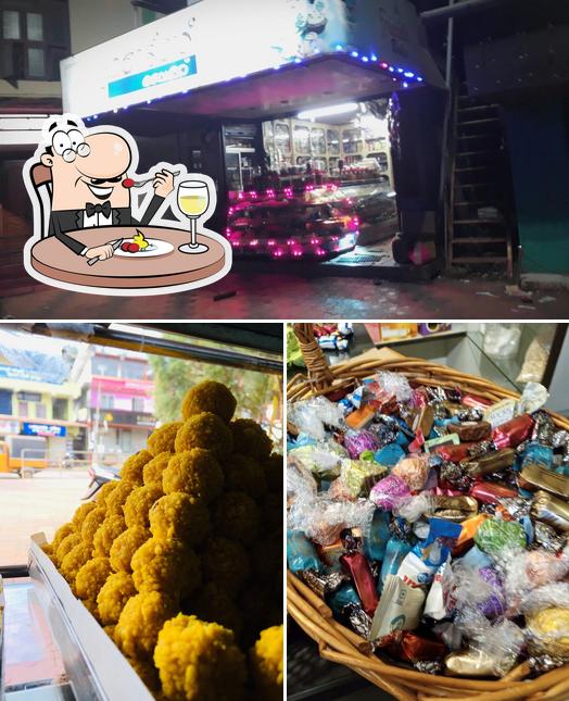Among various things one can find food and interior at Friends Bakery