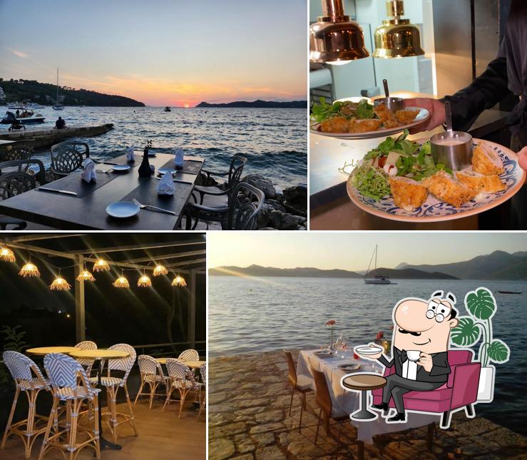 Gli interni di La Villa Restaurant