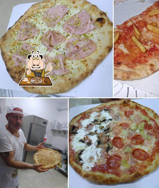 Scegli una pizza a Pizzeria Arcigusto di Arcangelo Corrente
