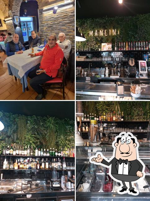 Gli interni di Mancini Bar - Gelateria - Pasticceria