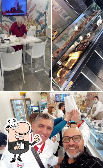 Gli interni di Pasticceria Caffetteria Florio