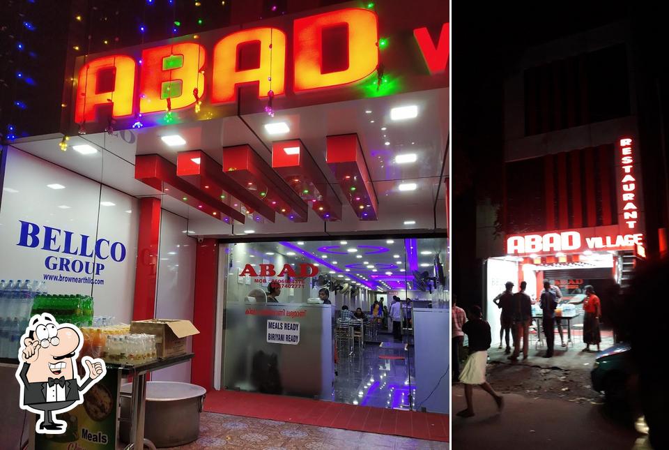 The interior of Abad Restaurant