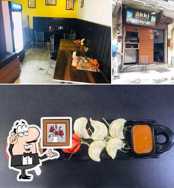 The photo of interior and food at Akki The photo of interior and food at Akki