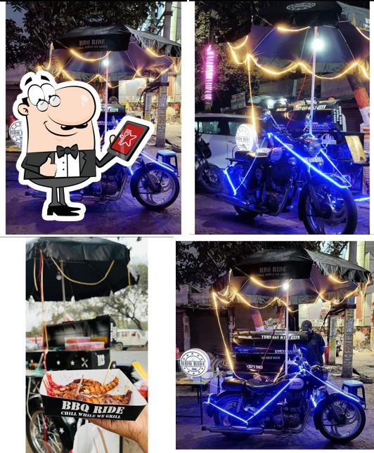 The exterior of BBQ RIDE GAYA