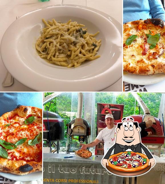 Scegli una pizza a Bella Ida Lemon Garden