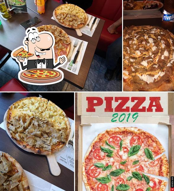 Scegli una pizza a Oscar's Pizza- und Kebaphouse