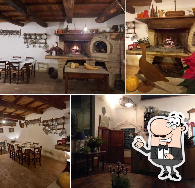 Gli interni di Ristorante @ Malvarina Agriturismo