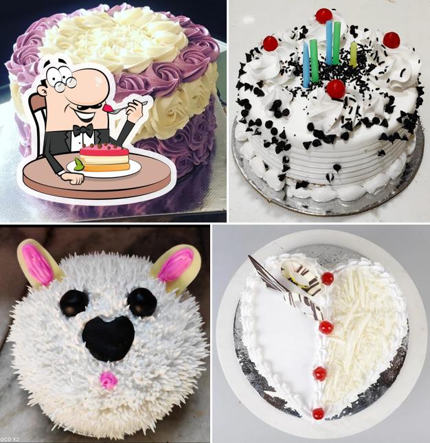 Unique cake baharagora offers a range of desserts