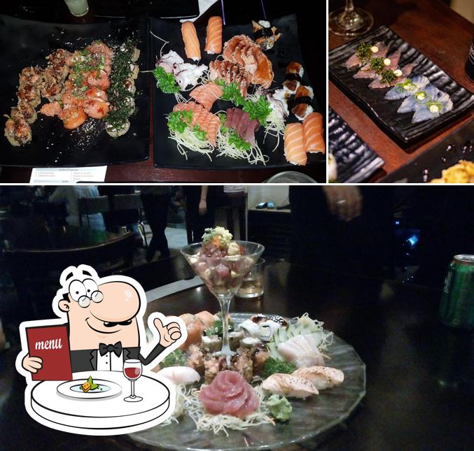 Platos en Rio Zen Sushi