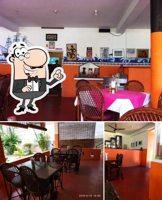The interior of The Curry Pot