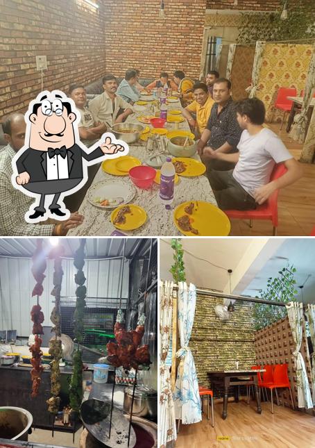 The interior of YG Family Restaurant Itarsi Road