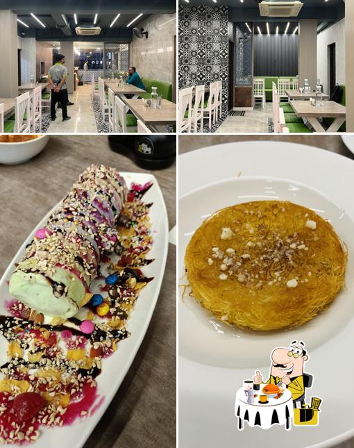 The restaurant's food and interior