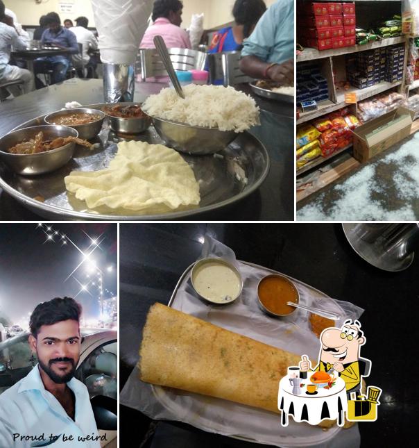 Food at Hotel Kaveri Restaurant