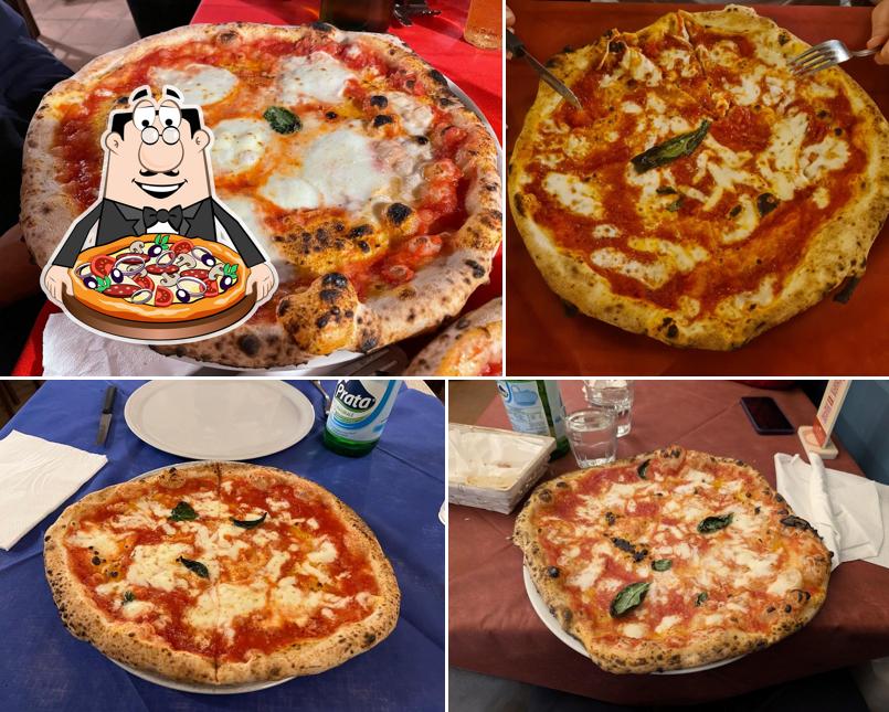 Ordina tra le molte varianti di pizza