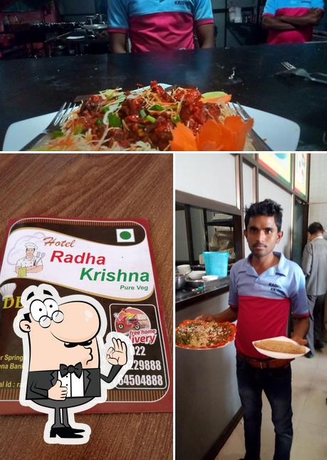 Look at the picture of Hotel Radha Krishna
