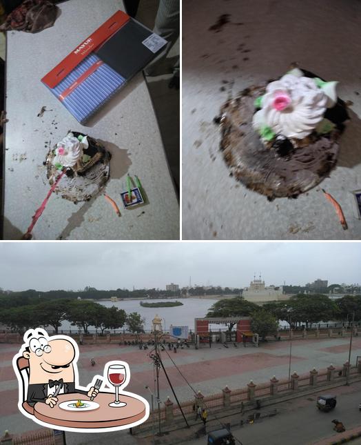 The photo of food and exterior at 7 Seas Restaurant