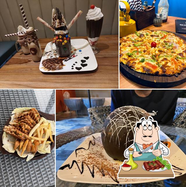 Try out meat dishes at The chocolate room Banjara hills