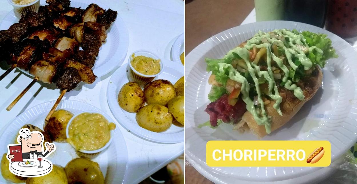Platos en Espetinho do Colombia