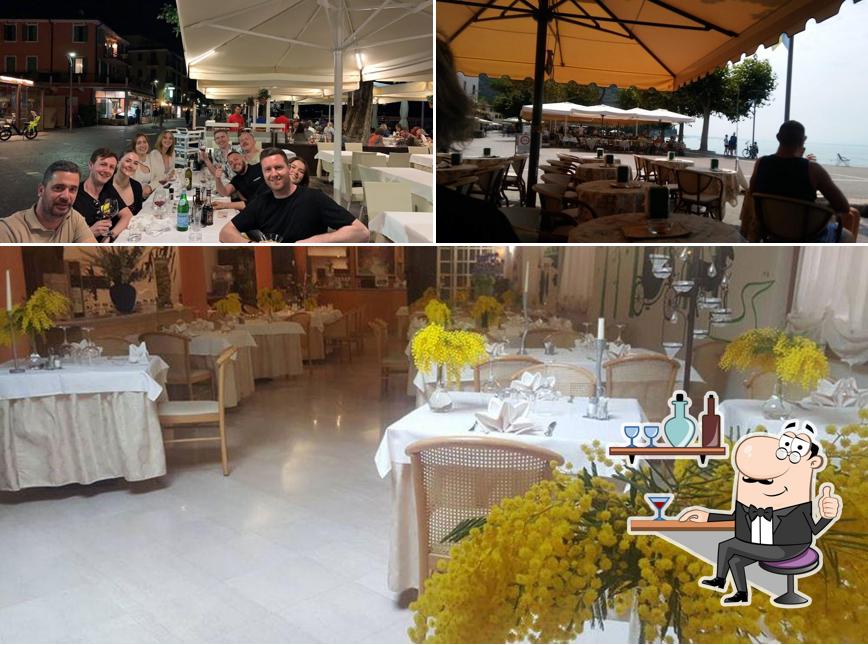 Gli interni di Ristorante Miralago - Pizzeria Hotel