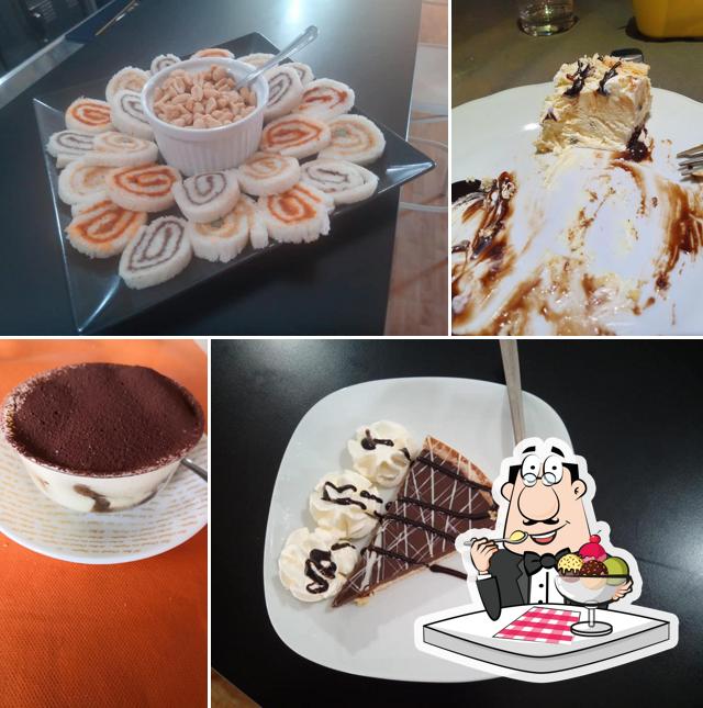 La Chiccheria serve un'ampia varietà di dolci